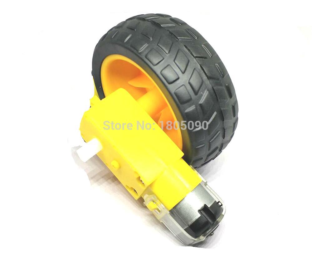 moteur , roues DC 3-6V