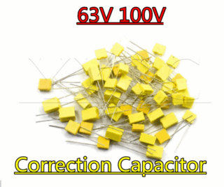 Condensateur de correction 100 V, 63V
