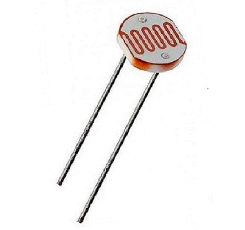 Résistance photoélectrique LDR , photorésistance sensible à la lumière,