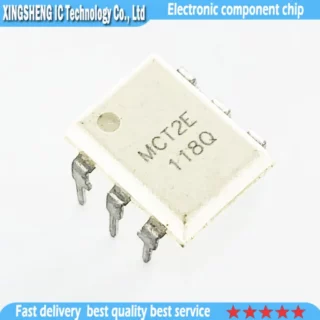 MCT2E DIP- 6 OPTOCOUPLER TRANSISTOR OUTPUT