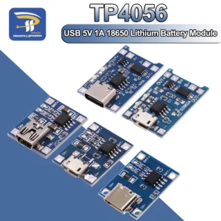 Chargeur de batterie au lithium avec protection p, mini micro USB type-c,