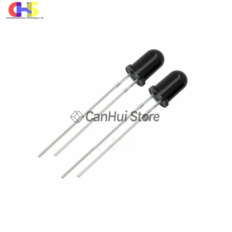 Émetteur Infrarouge et Récepteur IR, Diodes F5, 5mm940nm - الصورة 3