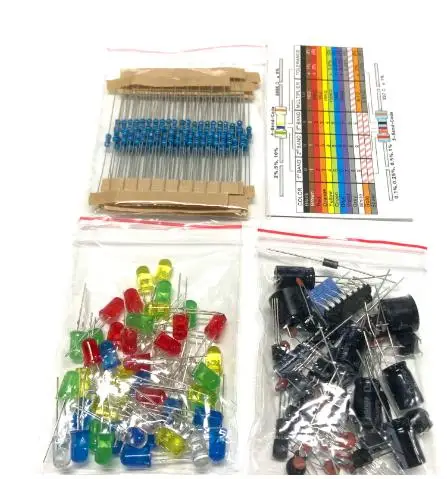 Kit électronique de bricolage, Pack d'accessoires,