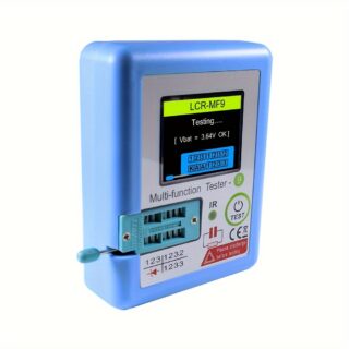 LCR-MF9 USB Rechargeable Digital LCR Meter, h0.01 précision Multifonction Testeur