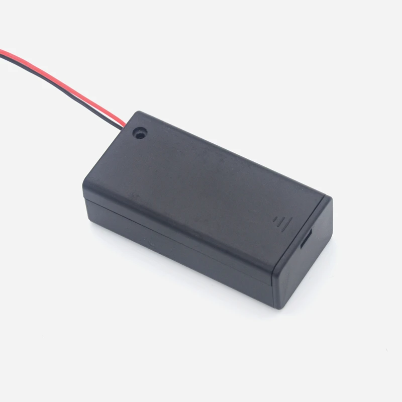 support Batterie 9V avec fil plomb couvercle de commutateur marche/arrêt - الصورة 4