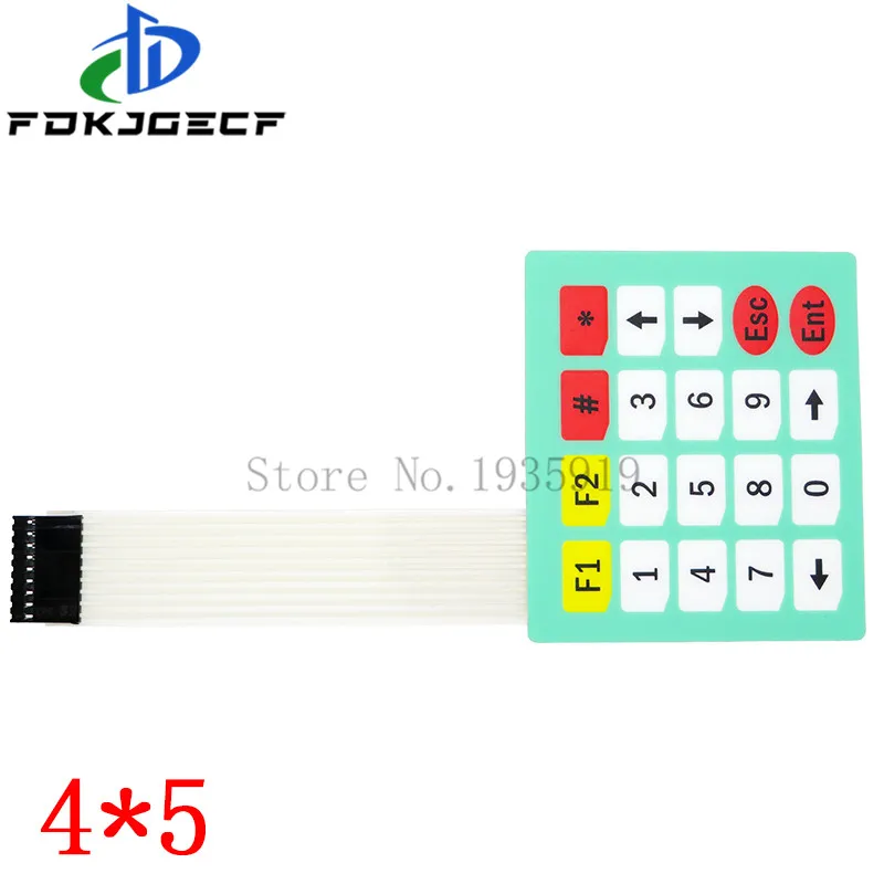 4*4 4*5 tableau matriciel/clavier matriciel 16 touches clavier à membrane pour arduino 4x4 4x5 - الصورة 5