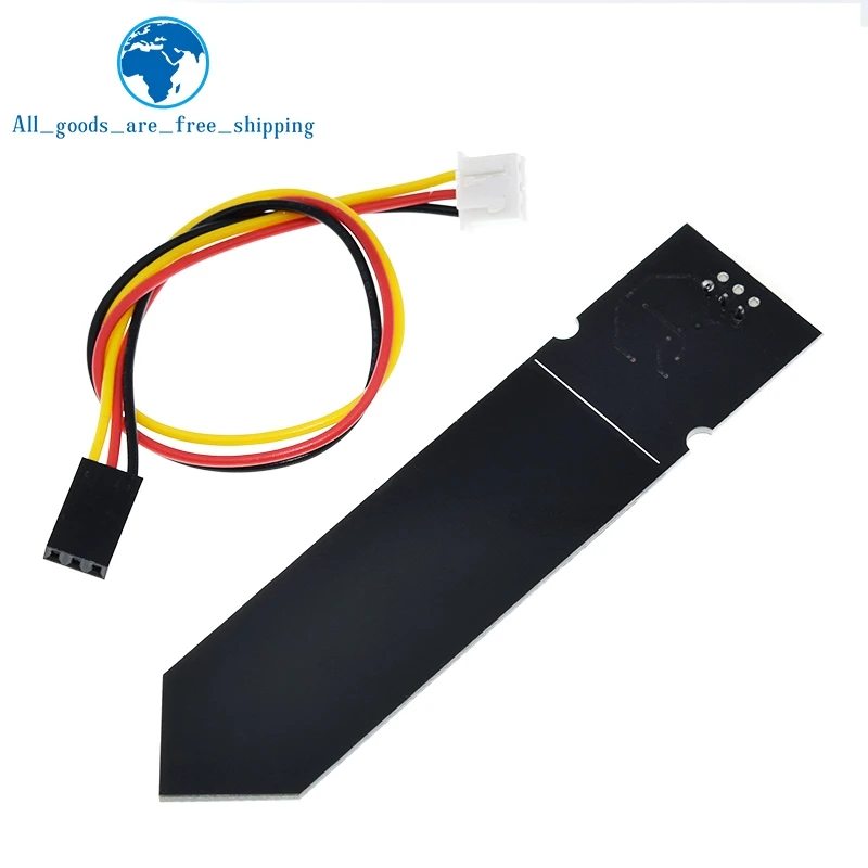 Capteur d'humidité du sol, , fil de tension large 3.3 ~ 5.5V, degré de corrosion avec gravité, - الصورة 2