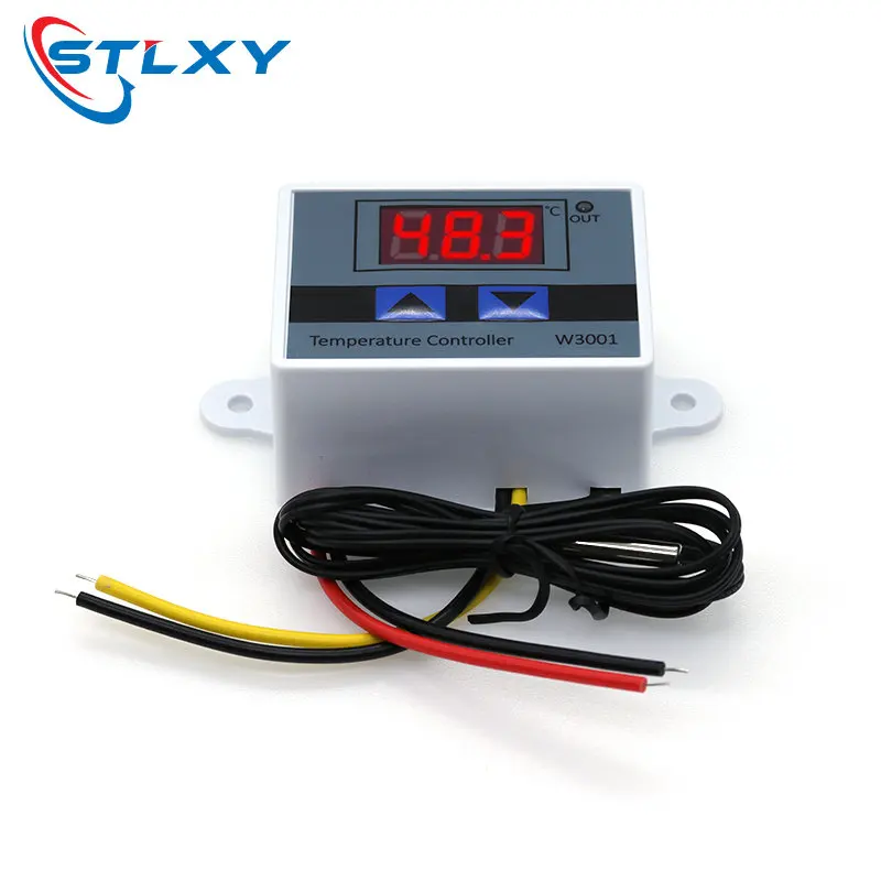 Thermostat régulateur de température numérique W3001, 110V 220V r - الصورة 2