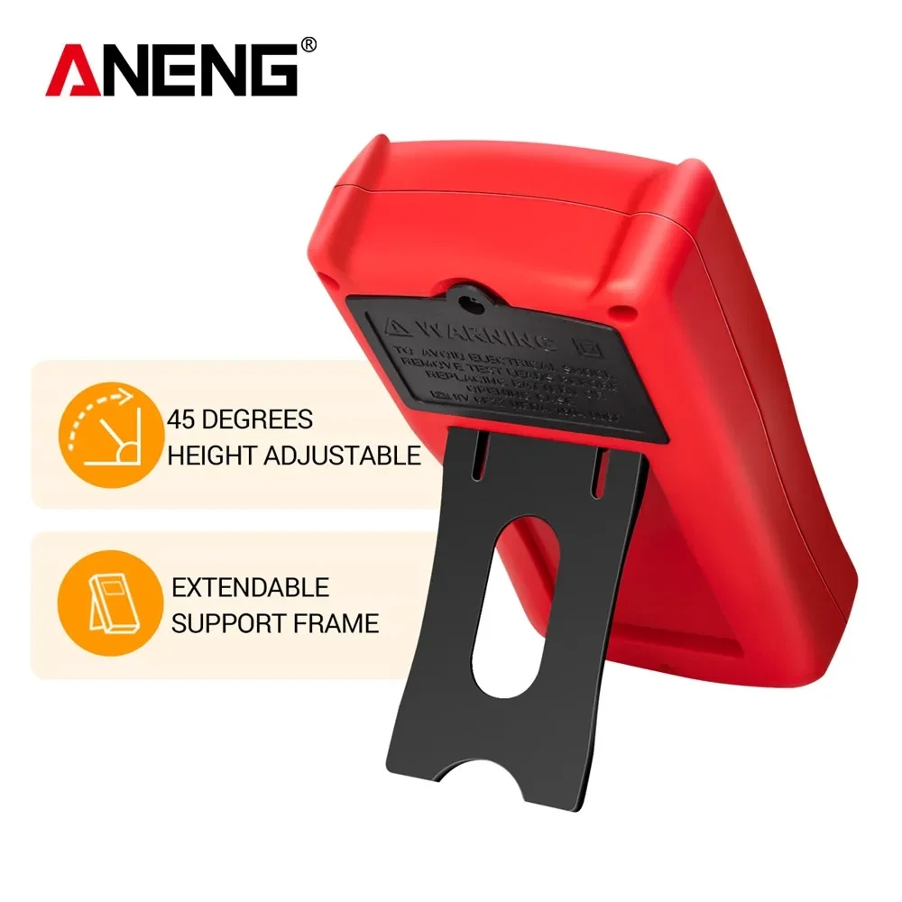 ANENG DM850 multimètre numérique AC/DC professionnel 1999 testeur de tension Ohm comptes automatiques outil de détection d'ampèremètre de courant automatique - الصورة 5