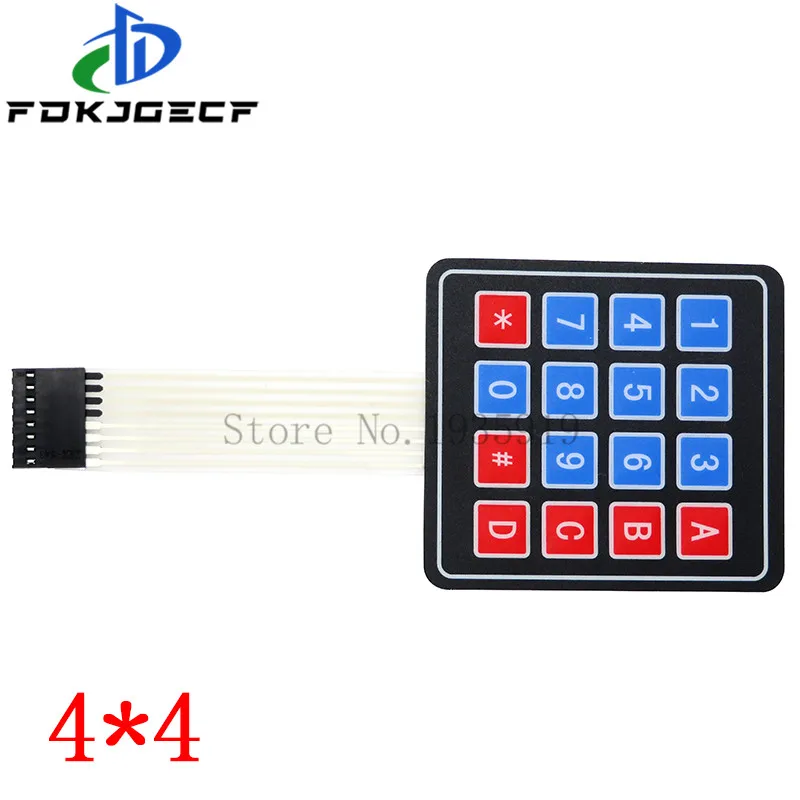 4*4 4*5 tableau matriciel/clavier matriciel 16 touches clavier à membrane pour arduino 4x4 4x5 - الصورة 4
