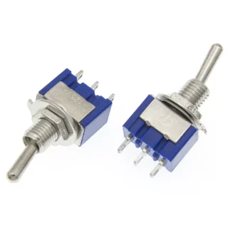 Mini interrupteur à levier de haute qualité, 12 a 125v ac/3a 250v ac, marche/arrêt