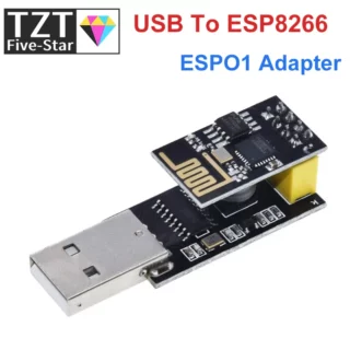ESP01 UART GPIO0 Adaptateur de ESP-01 ESP8266 CH340G USB à ESP8266 Série Sans Fil Wifi