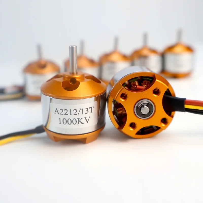 MOTEUR BRUSHLESS A2212 pour avion930KV 1000KV 1400KV 2200KV 2700KV - الصورة 2