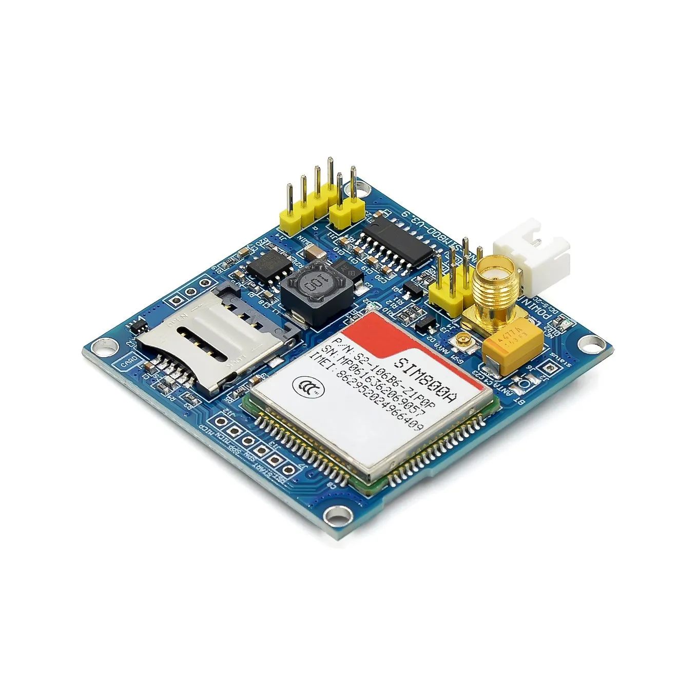 SIM900A Module d'extension sans fil GSM GPRS STM32 antenne de carte testée - الصورة 4