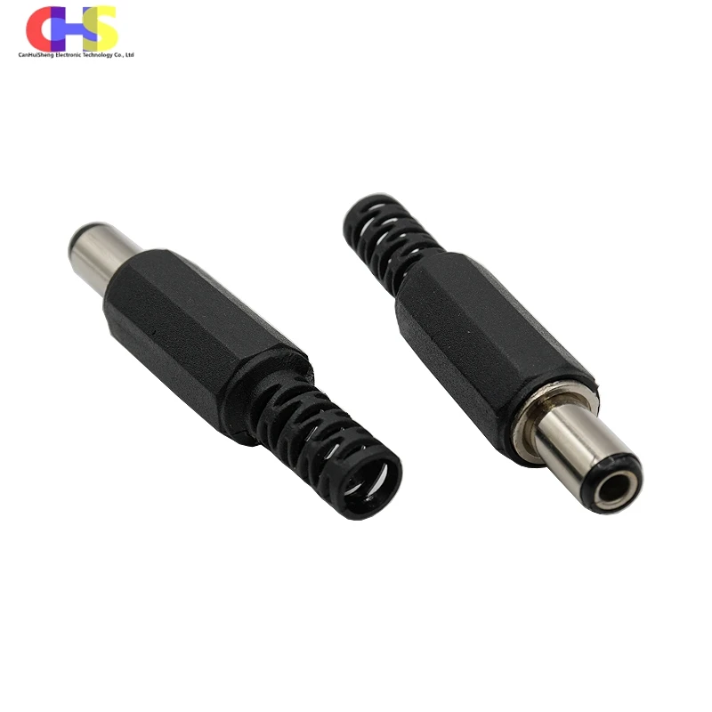 Connecteur DC-005 Fiche Mâle/Femelle 5.5x2.1 mm - الصورة 5