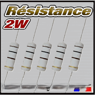 Résistance à Film métallique 2W