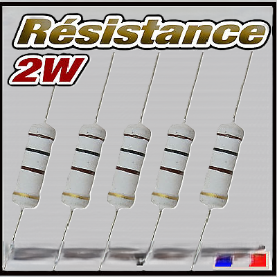 Résistance à Film métallique 2W