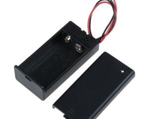 support Batterie 9V