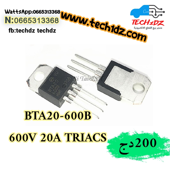 BTA20-600B    -    600V .  20A