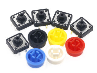 Bouton-poussoir   12x12x7.3MM pour interrupteur Arduino