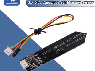 Module de capteur capacitif d'humidité du sol pas facile à corroder, fil de tension large 3.3 ~ 5.5V résistant à la Corrosion avec gravité pour Arduino