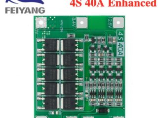 4S 40A Li-ion batterie au Lithium 18650 chargeur PCB BMS Protection conseil avec équilibre