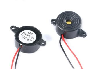 2312 Active Buzzer High-decibel SFM-20B DC 3-24V Continuous Sounder Active Piezoelectric Buzzer With Cable SFM 20B