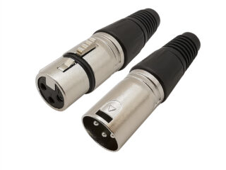 Connecteur de câble Audio XLR femelle à 3 broches pour Microphone