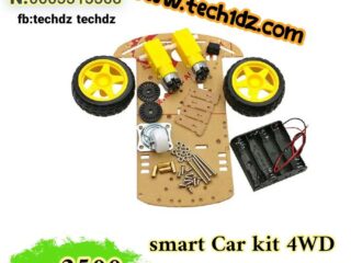 Kit de châssis de voiture robot intelligent avec impression de vitesse