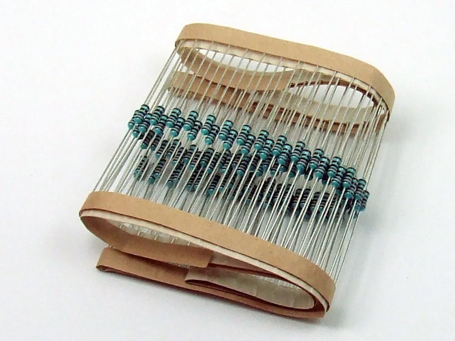 Résistance à couche de carbone Ohm, 800PCS (50 pièces/Chaque valeur), 1/4W,v