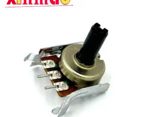 Potentiomètre simple horizontal de type 161, axe de 15mm, b50k