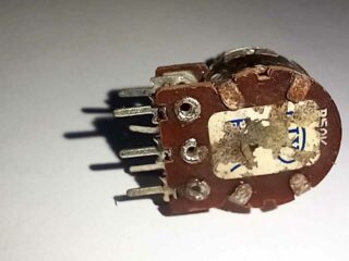 Amplificateur d'arbre à 6 broches, potentiomètre stéréo pour touristes, WH148,