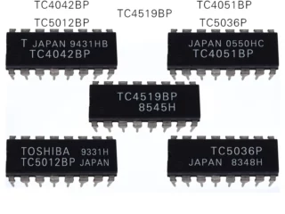 TC4051BP TC4042BP TC4519BP TC5036P TC5012BP