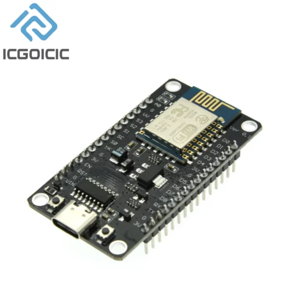 ⁦Carte de Développement Internet des Objets avec Wild Micro USB CH340 ESP8266 Port Série Wifi Tech N⁩ - الصورة ⁦2⁩