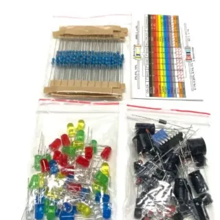 Kit électronique de bricolage, Pack d'accessoires,