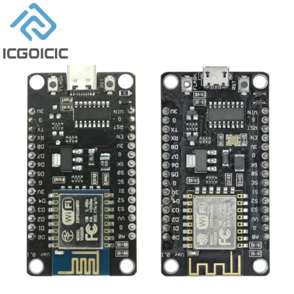 Carte de Développement Internet des Objets avec Wild Micro USB CH340 ESP8266 Port Série Wifi Tech N
