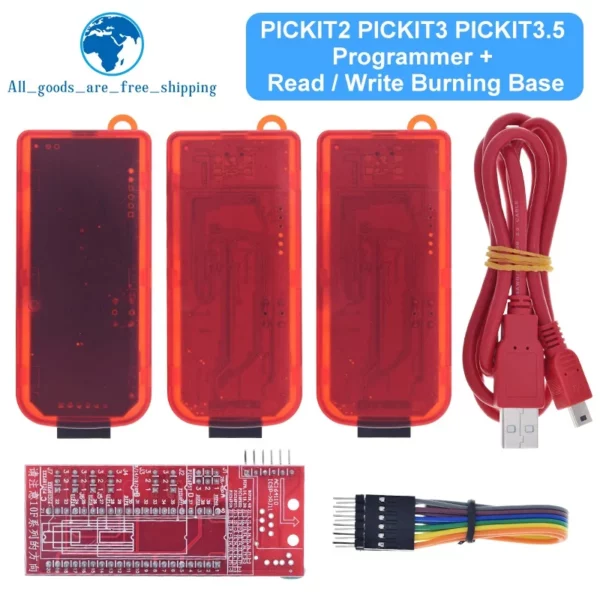 ⁦Programmeur TZT PICKit2  adaptateur de programmation, siège de programmeur universel⁩ - الصورة ⁦4⁩