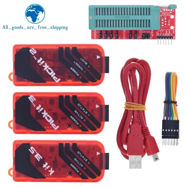 ⁦Programmeur TZT PICKit2  adaptateur de programmation, siège de programmeur universel⁩ - الصورة ⁦3⁩