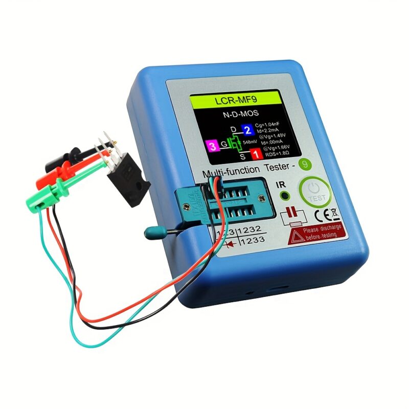 ⁦LCR-MF9 USB Rechargeable Digital LCR Meter, h0.01 précision Multifonction Testeur⁩ - الصورة ⁦6⁩