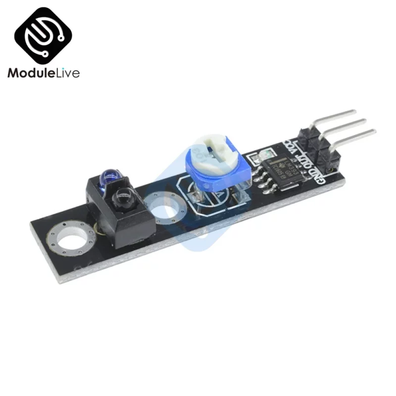 capteur IR réfléchissant infrarouge TCRT5000,  Module de suivi de ligne  3.3-5V pour voiture intelligente
