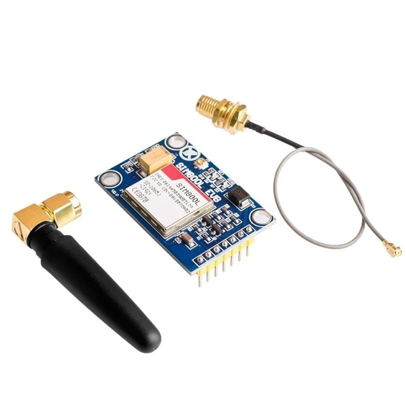 ⁦Module GSM GPRS sans fil SIM800L V2.0 5V, quadri-bande avec antenne, carte Micro SIM, carte centrale, Port série TTL pour arduino⁩ - الصورة ⁦2⁩