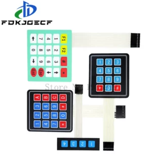 4*4 4*5 tableau matriciel/clavier matriciel 16 touches clavier à membrane pour arduino  4x4 4x5