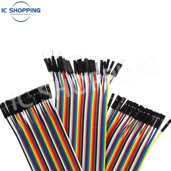 fil de raccordement ligne DuPont câble connexion mâle à mâle + femelle à femelle et mâle à femelle