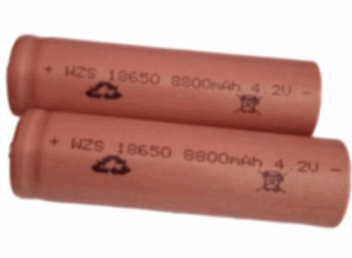batterie li-ion  wzs 18650 4.2V 8800mAh