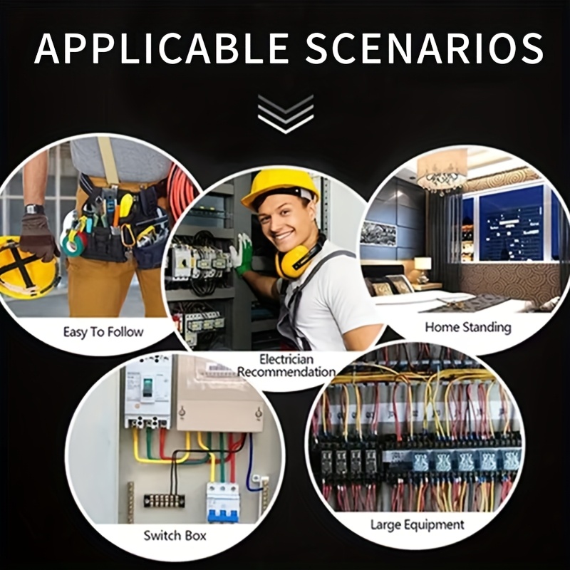 2.8 4.8 6.3mm Female Press Terminal Connector Golden Car Speaker Wire Connector Set, Without Battery - الصورة 8